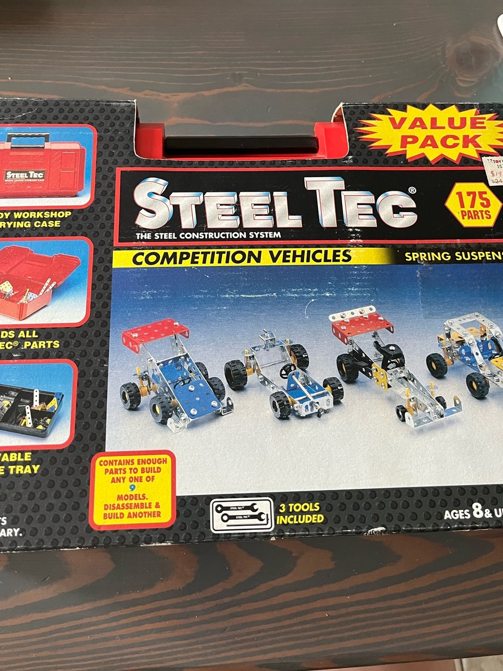 Remco Model 7049 Steel Tec Competition STEM Vehicles Building Set - Vintage